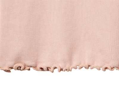 Detalje af Wheat Minka top powder i rib