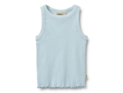 Wheat Minka top summer sky i rib