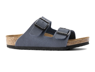 Birkenstock Arizona Kids sandal i navy med to justerbare metalspænder