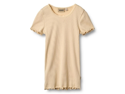 Wheat Katie t-shirt macadamia med blonde