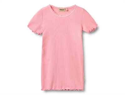 Wheat Katie t-shirt bubblegum i rib