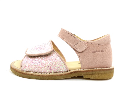 Angulus Rosa Sandal Glitter - Str. 28