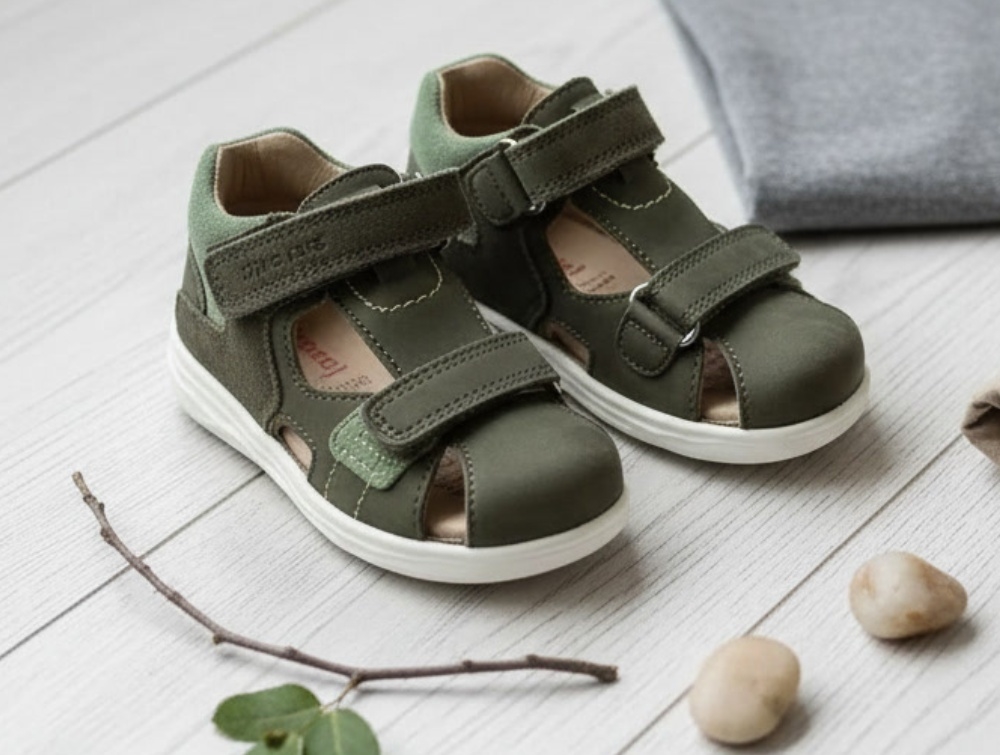 Superfit Grün Sandal Bumblebee  - Str. 21