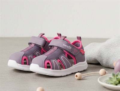 Superfit Wave sandal lilla/pink