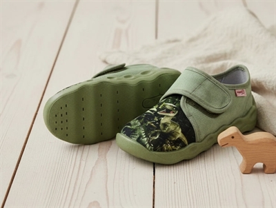 Superfit grün dinosaur hjemmesko Bubble