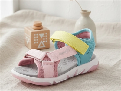 Superfit Pebbles sandal multifarvet