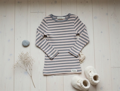 MarMar rose/grey melange t-shirt modal stripes
