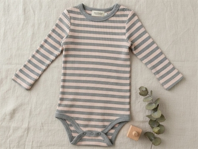 MarMar rose/grey melange body modal stripes