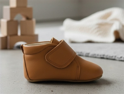 Pom Pom hjemmesko camel