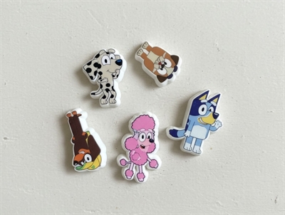 Crocs charms Bluey 5-pak