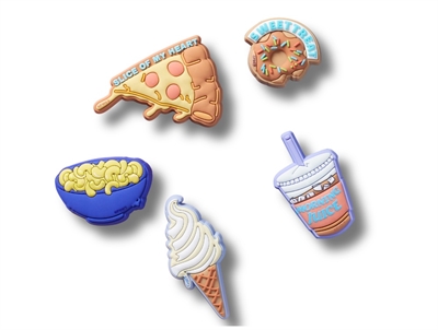 Crocs charms Funny Foods 5-pak