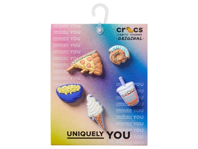 Crocs charms Funny Foods 5-pak