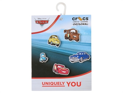 pixar cars charms 5 pak til crocs