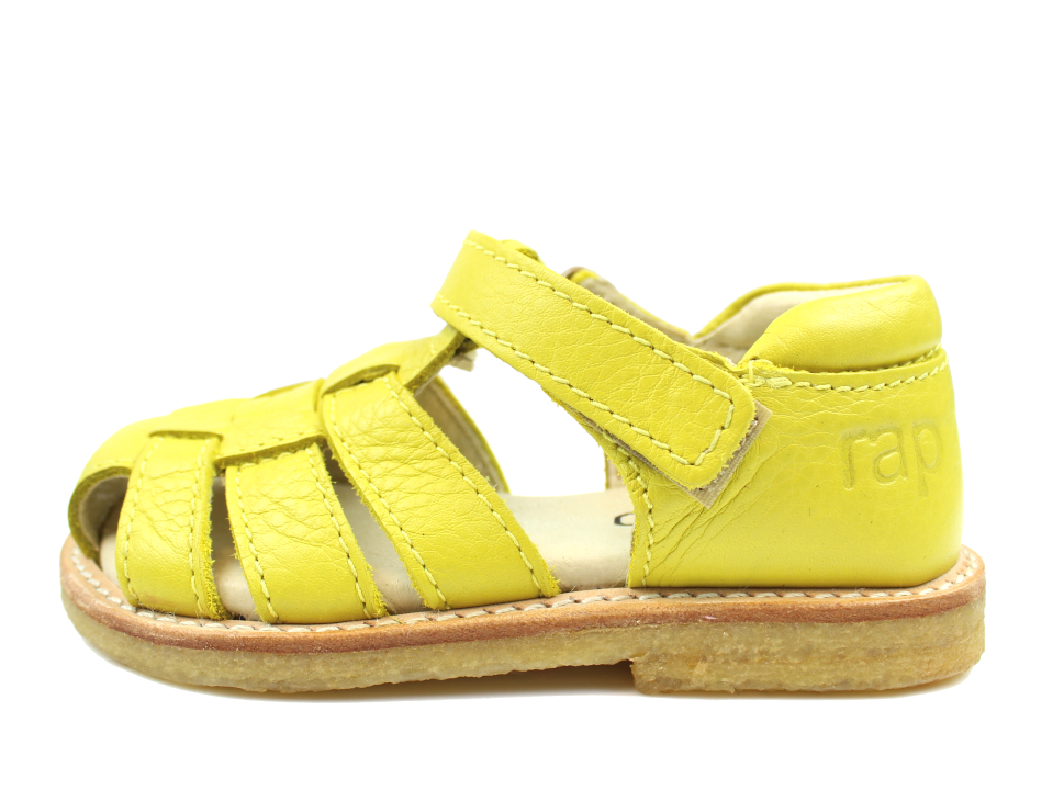 Royal familie hovedpine utilfredsstillende RAP sandal gul unisex sandal til børn | 12-10075-26 yellow | str. 23-29 |  Udsalg