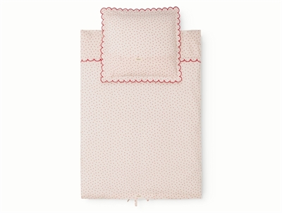 MarMar baby sengetøj happy hearts med hjerteprint