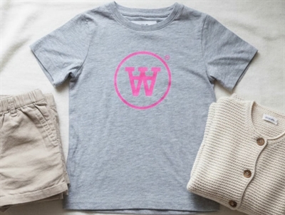 Wood Wood t-shirt Ola grey melange