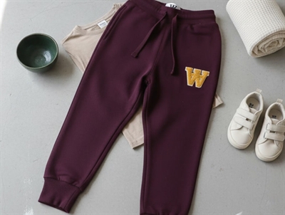 Wood Wood sweatpants burgundy