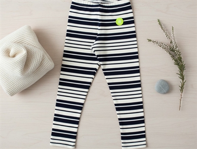 Wood Wood off-white/navy stripes leggings Ira