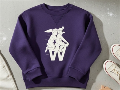 Wood Wood plum sweatshirt Rod HuskMitNavn