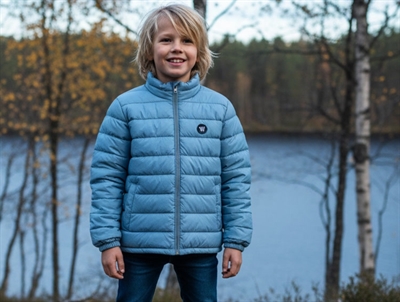 Wood Wood sky blue padded overgangsjakke Tris