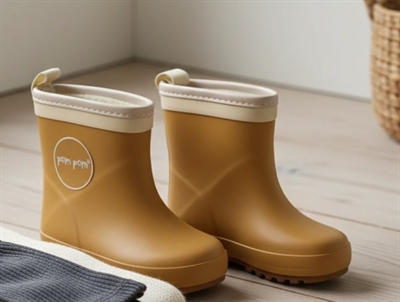 Pom Pom vintergummistøvle mustard