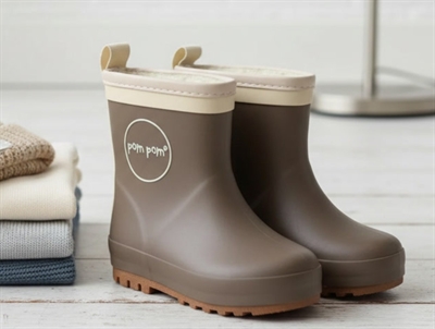 Pom Pom vintergummistøvle brun