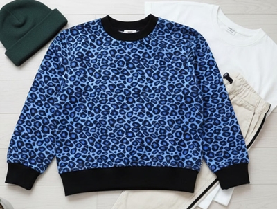 Mads Nørgaard sweatshirt Talinka blue leo