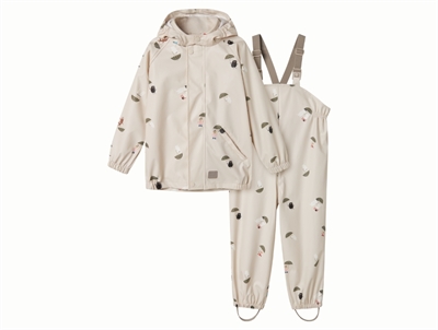 MarMar regnsæt i rainy moomin med jakke og regnbukser