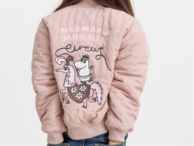 MarMar Oki termojakke i rose powder på barn bagfra