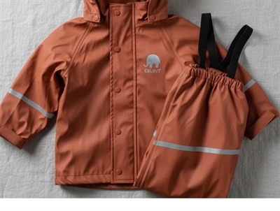 CeLaVi redwood regntøj bukser og jakke