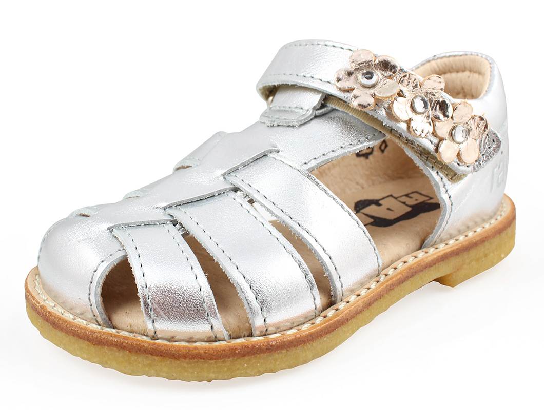 RAP sandal sølv 12-10107-10 silver str. | SommerUDSALG