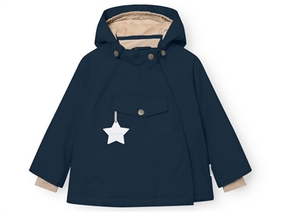 Mini A Ture vinterjakke i outer space set forfra