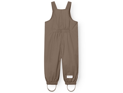 Min iA Ture Walenty vinterovertræksbukser i morel-grey med seler bagfra