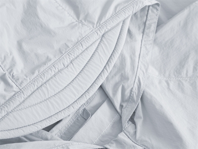 Hætte med skygge på Mini A Ture Asla UV overgangsjakke pearl blue