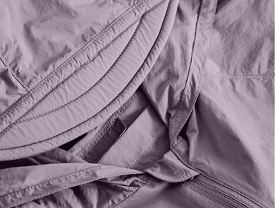 Mini A Ture Matasla uv overgangsjakke i gull purple med let haette