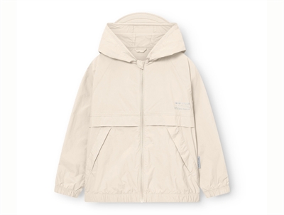 Mini A Ture Matasla uv overgangsjakke i papyrus white set forfra