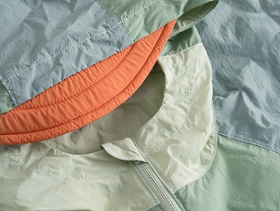 Mini A Ture Matmulti uv overgangsjakke i arona blue col. b. med farveblokke