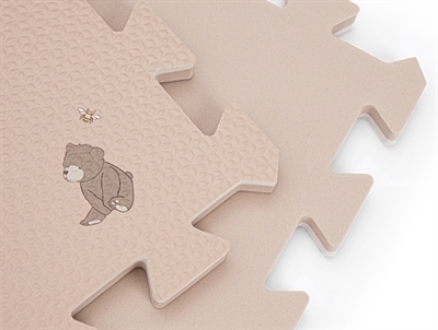 That’s Mine Alva legegulv bees and bears i beige med print