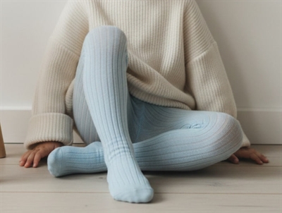 MP aquamarine strømpebukser bomuld