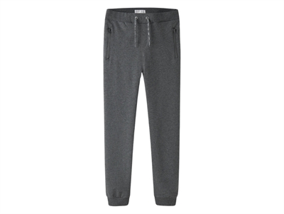 Name It sweatpants dark grey melange med snøre