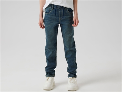 Name It slim jeans i blå denim på barn