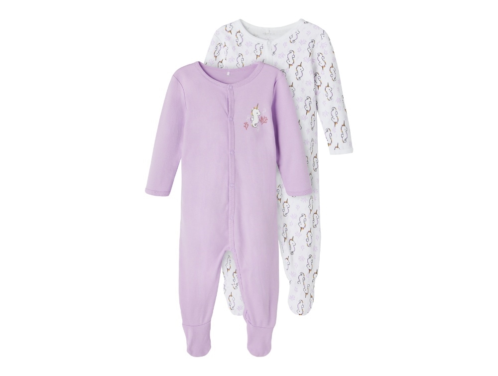 Name It Lavendula Søhest Natdragt (2-pak) - Str. 6m 68cm