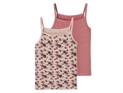 Name It deco rose undertrøje blomster (2-pak)