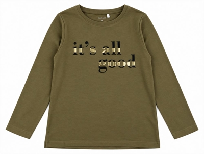 Name It t-shirt stone gray