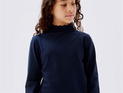 Name It dark sapphire glitter top