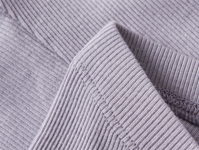 Name It leggings lavender gray i ribstrik