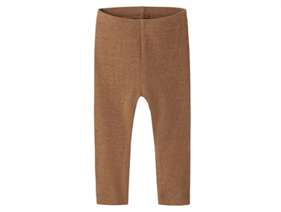 Name It leggings toasted coconut melange i ribstrik