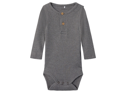 Name It body mockingbird melange med knapper