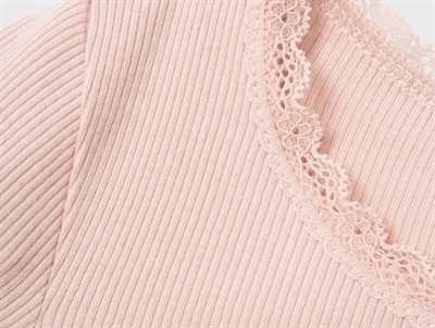Name It sepia rose rib top
