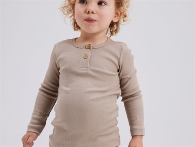 Name It ribbluse pure cashmere med knapper